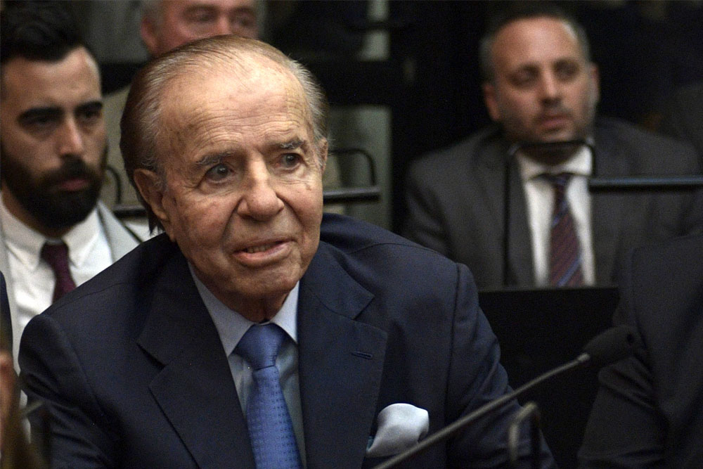 Fallece el expresidente argentino Carlos Menem
