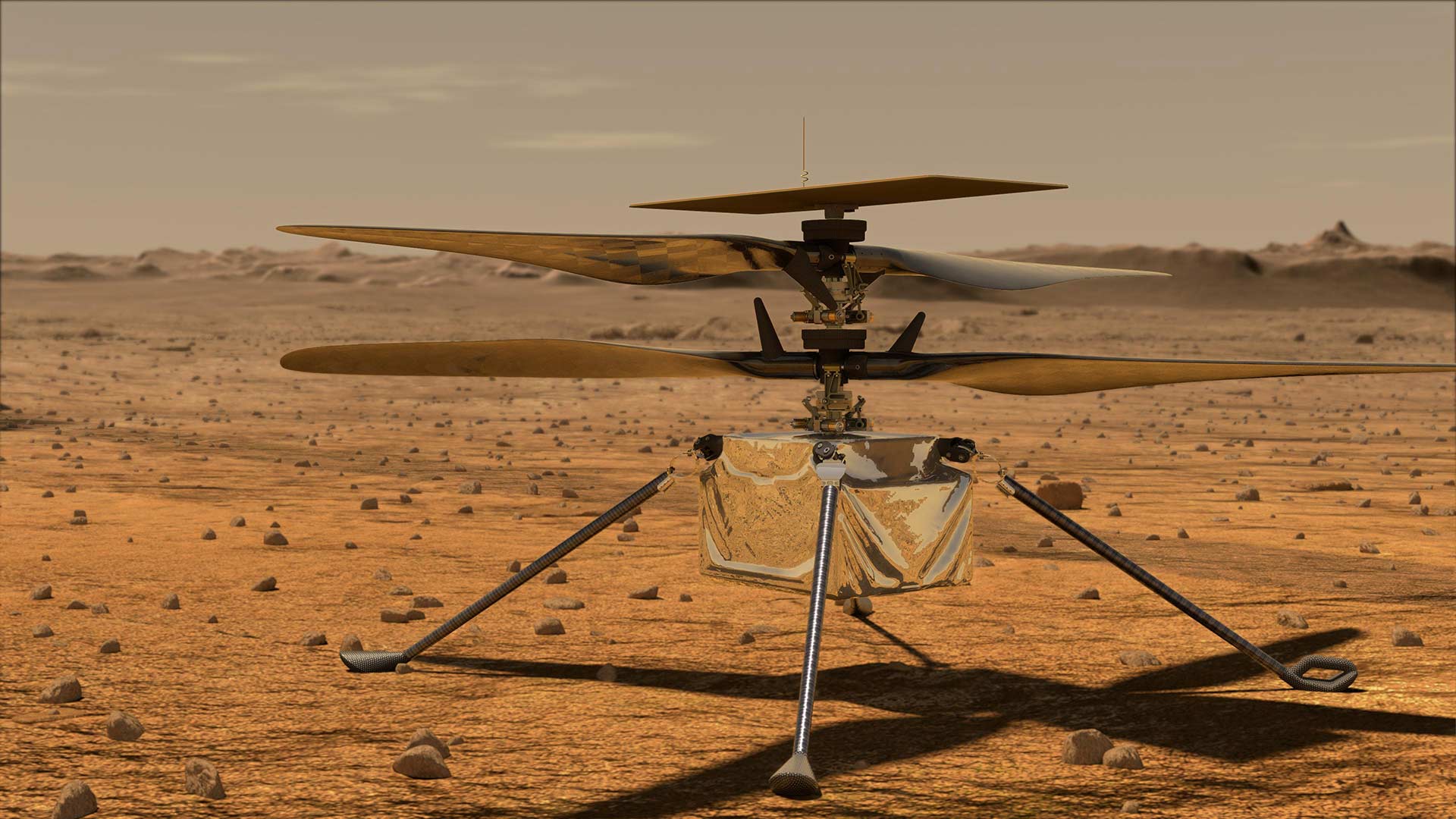 La nueva misión de la NASA: hacer volar un helicóptero en Marte