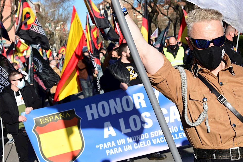 La Fiscalía investigará las proclamas antisemitas del homenaje a la División Azul en Madrid