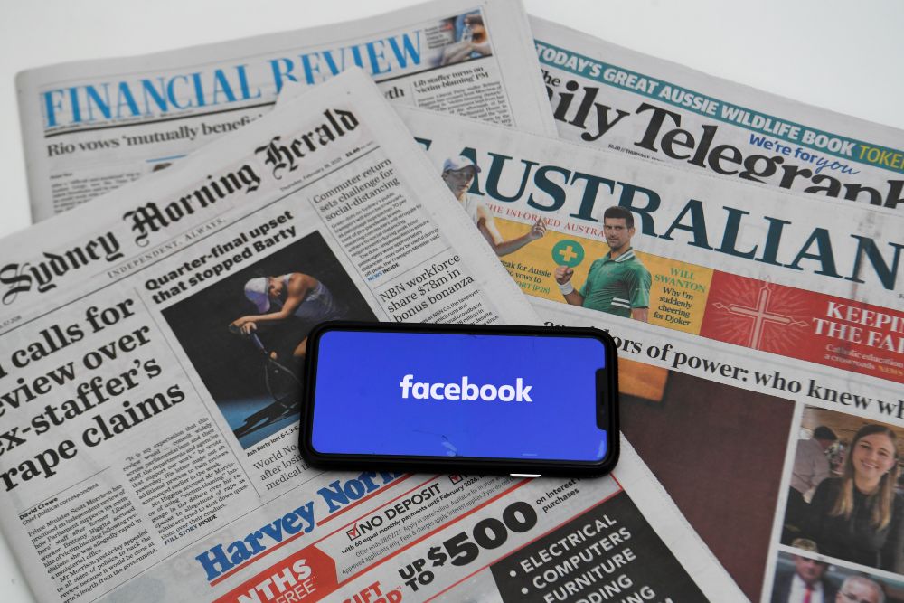 Facebook prohíbe compartir noticias de medios de comunicación en Australia