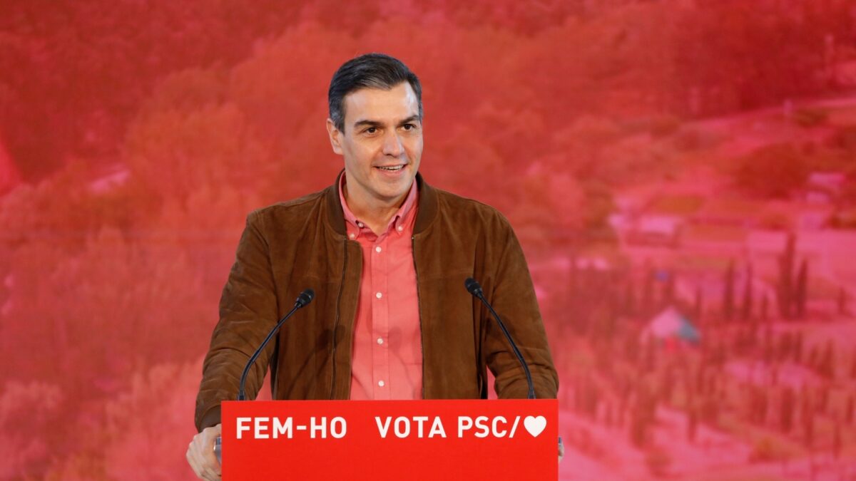 El vídeo de Sánchez que se vuelve viral a pocos días de las elecciones en Cataluña: «¿Os lo imagináis?»