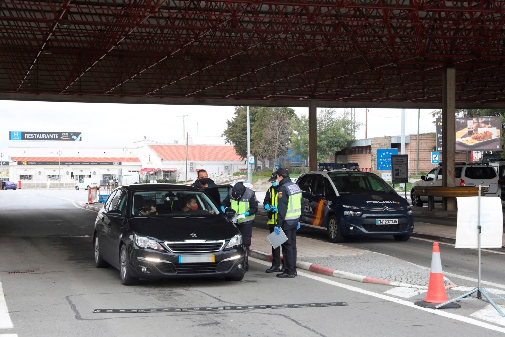 El cierre de frontera entre España y Portugal se prorroga hasta el 16 marzo