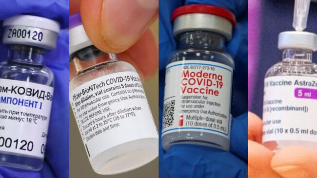 Hacen ensayos sobre la efectividad de combinar dos tipos de vacunas distintas contra el COVID-19