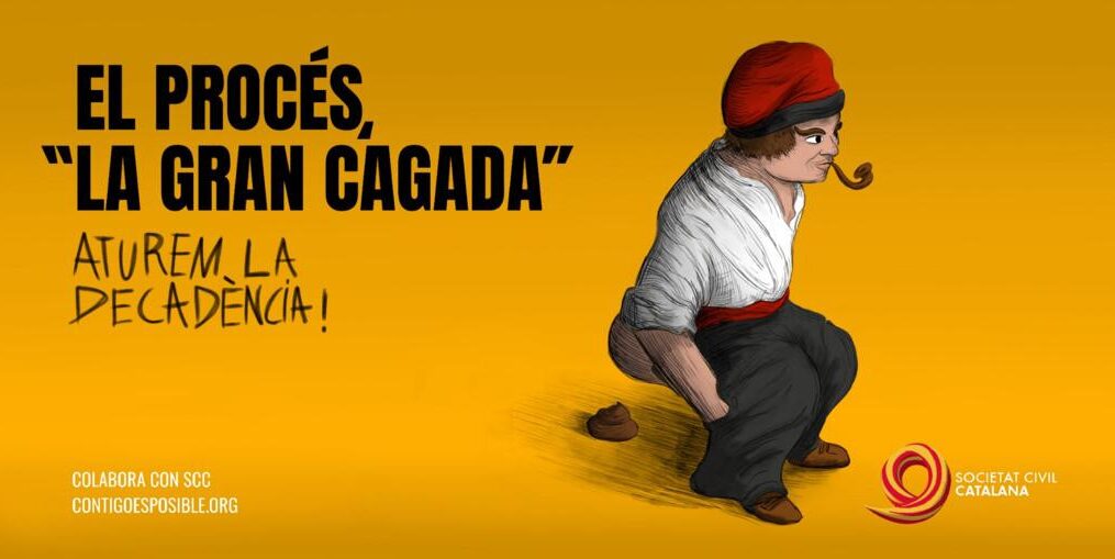 «El procés, la gran cagada»: los ‘caganers’ entran en juego en la campaña catalana