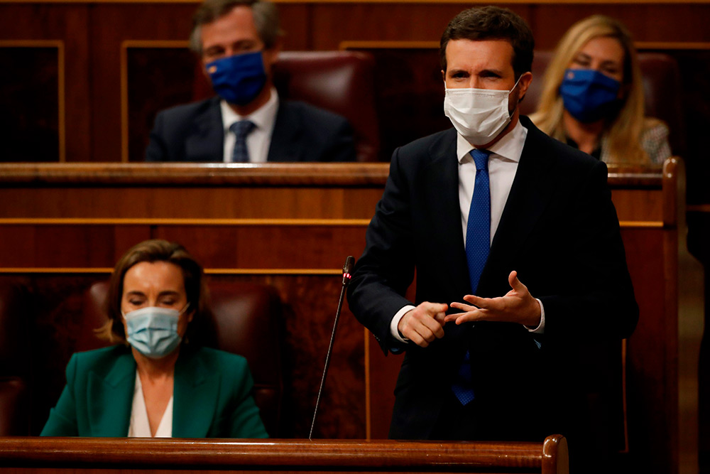 Casado traslada a Sánchez que mantiene sus condiciones para renovar el CGPJ