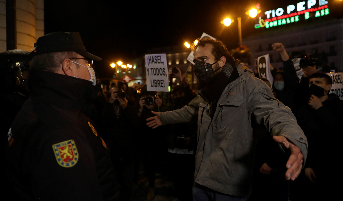 PP, Vox y Cs apoyan a la Policía y condenan la violencia en el apoyo a Hasél