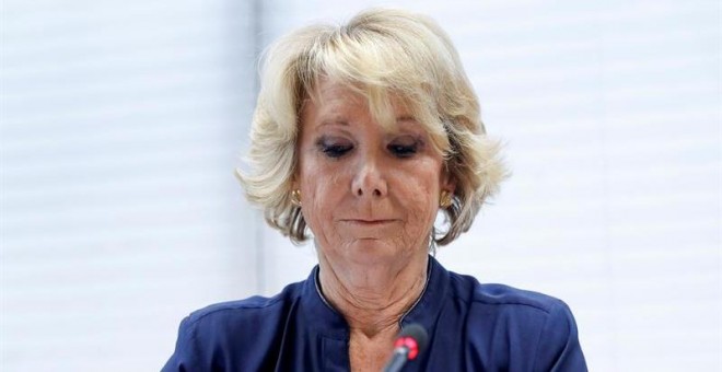 La Fiscalía Anticorrupción pide imputar a Esperanza Aguirre por reducir las camas de un hospital de Madrid