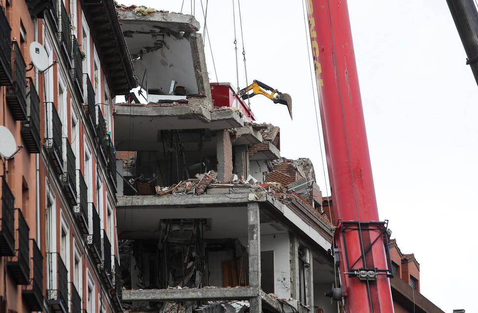 Archivada la investigación de la explosión en la calle Toledo de Madrid