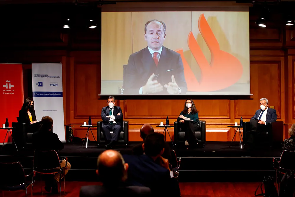 El Santander aboga por que la banca adelante a las empresas los fondos europeos