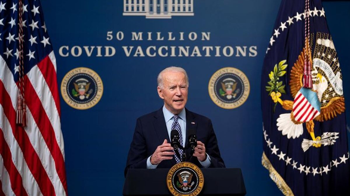 Estados Unidos ha administrado ya 50 millones de vacunas contra el COVID