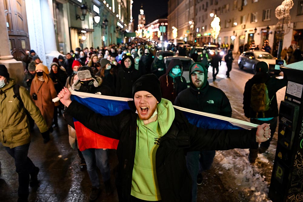 Más de 10.000 arrestos en Rusia desde el inicio de las protestas pro-Navalni