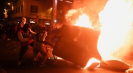 La noche de violencia por las protestas en apoyo a Hasél deja 15 detenidos y 17 mossos heridos