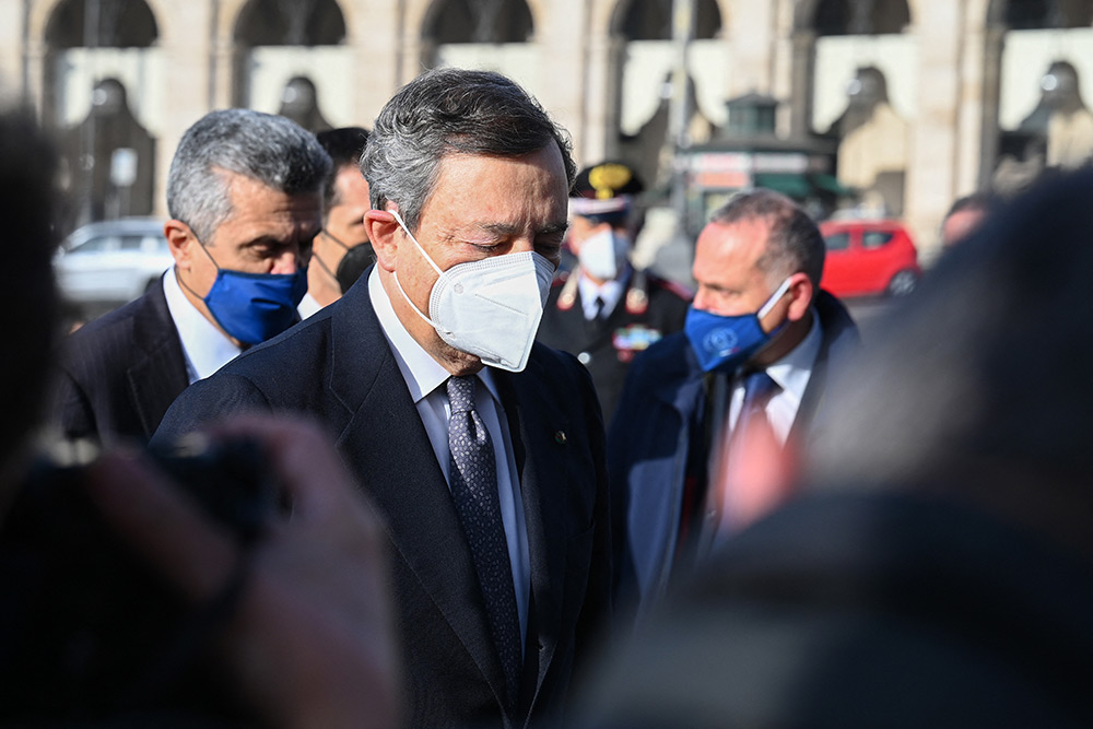 Draghi pone a un general al frente de la gestión contra el coronavirus en Italia