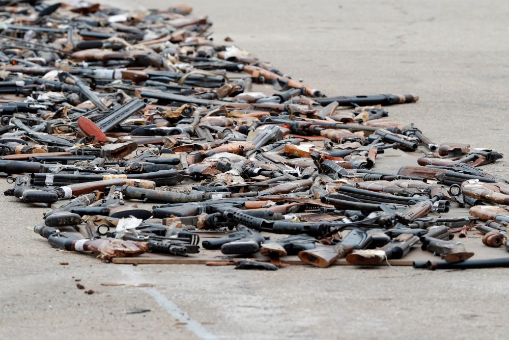 El Gobierno destruye casi 1.400 armas incautadas a ETA y GRAPO