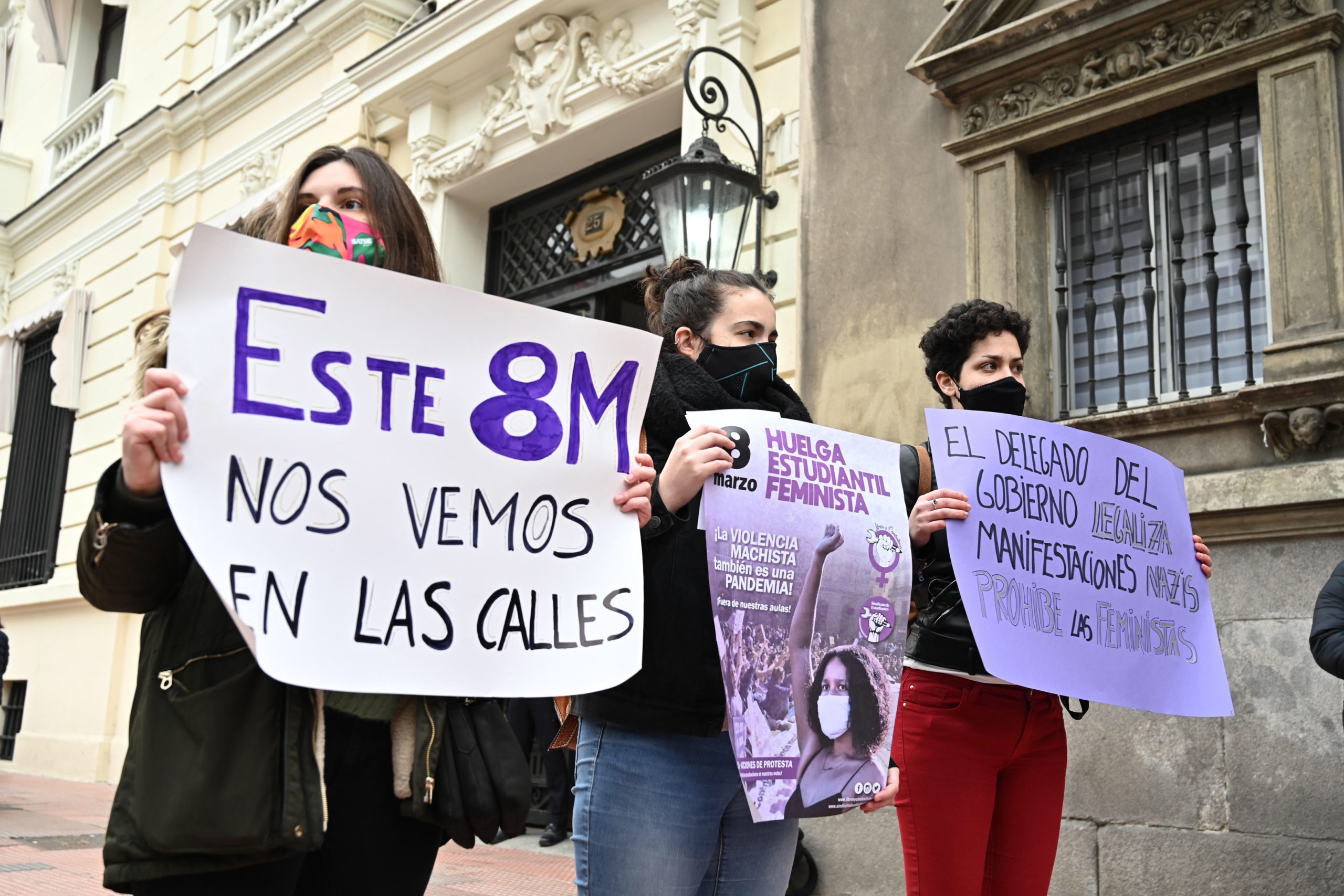 La manifestación estática del 8M en Barcelona tendrá 3.500 plazas