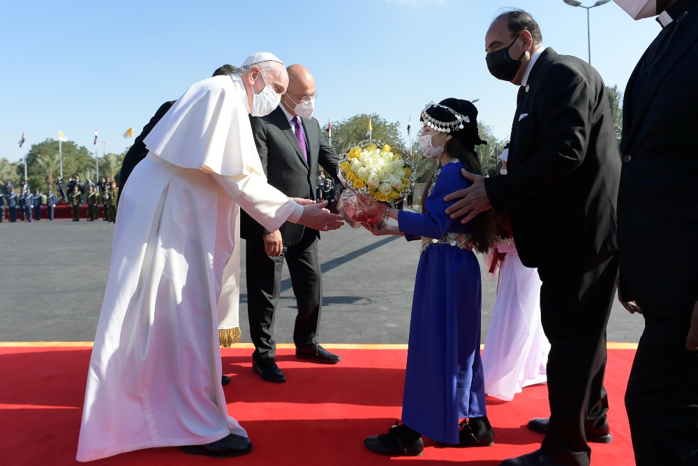 El papa Francisco llega a Irak, país que ningún pontífice había visitado jamás