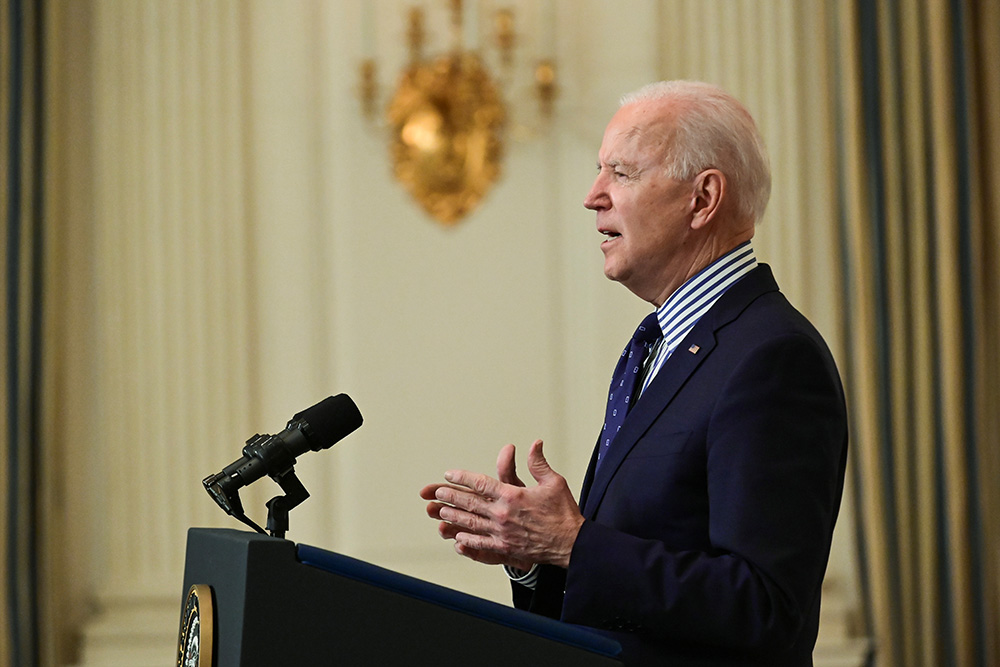 Biden dará su primer discurso nacional en hora de máxima audiencia el jueves