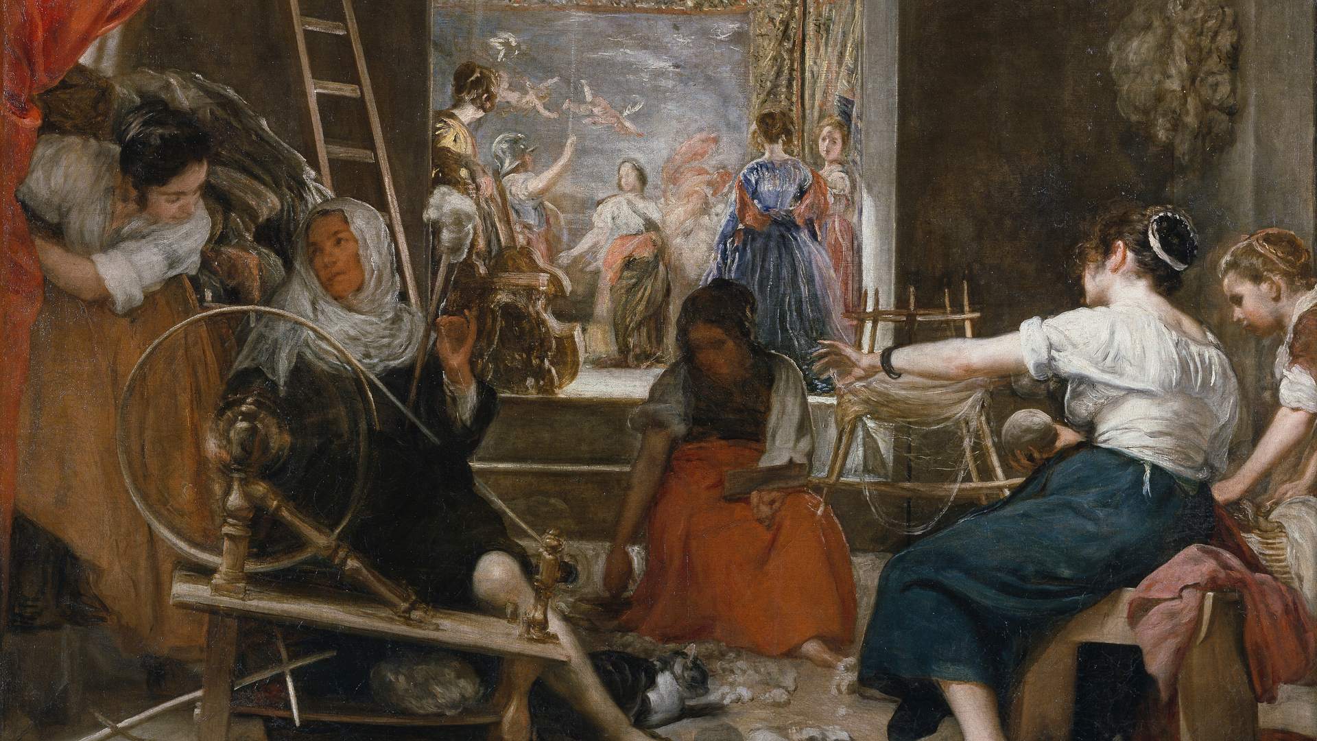 Arte inmersivo: ¿cómo olería el taller de ‘Las Hilanderas’ de Velázquez?