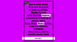 (VÍDEO) La curiosa campaña católica sobre "la mejor mujer" con motivo del 8M