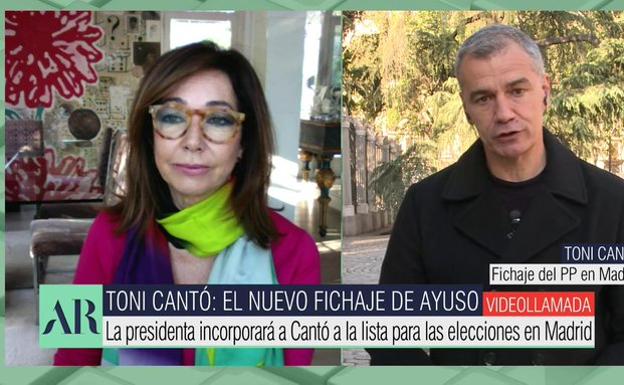 (VÍDEO) Primeras reacciones de Toni Cantó tras su fichaje en las listas del PP