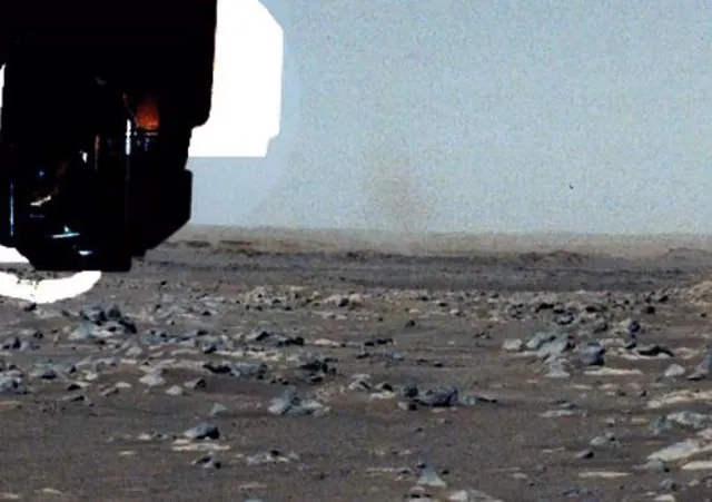 El robot de la NASA capta su primer “diablo de polvo” en Marte