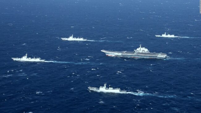 La Armada china llevará a cabo maniobras cerca de Taiwán "de forma rutinaria"