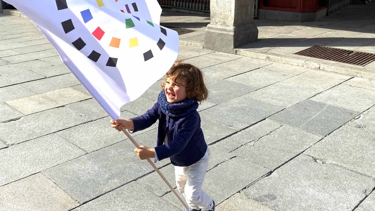 Los niños y los jóvenes toman el Conde Duque para reclamar un futuro más sostenible