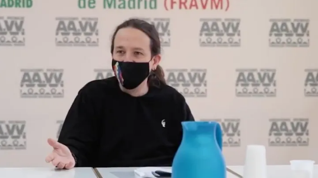 (VÍDEO) Iglesias, ante el spot de campaña electoral de Ayuso: "Te falta mucho Madrid, tía"