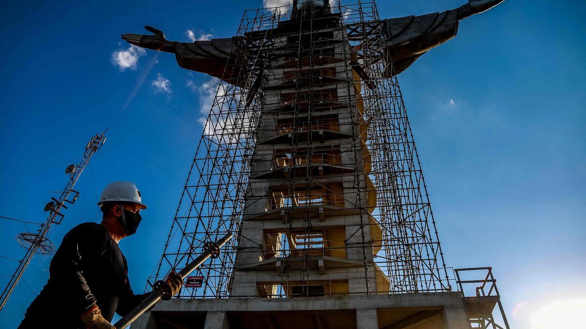 (VÍDEO) La nueva estatua de Cristo en Brasil que superará a la de Río de Janeiro