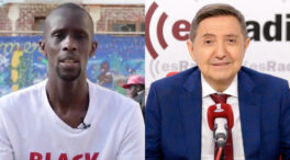 Serigne Mbaye, el mantero fichado por Iglesias, denuncia el "racismo" de Jiménez Losantos