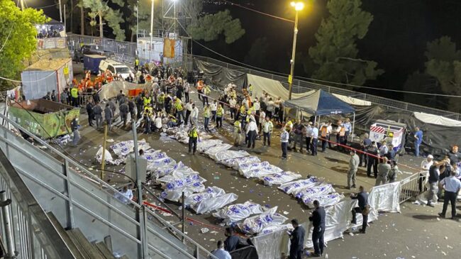 (VÍDEO) Estampida en Israel: al menos 44 muertos y más de cien heridos en una popular celebración religiosa