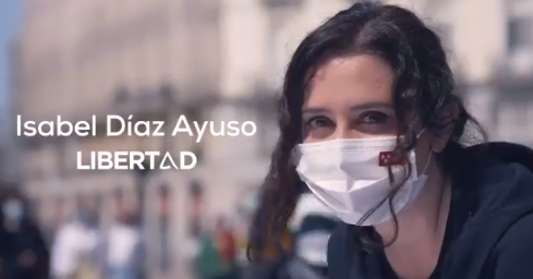 (VÍDEO) Corriendo: así es el vídeo de  campaña de Ayuso para las elecciones del 4M