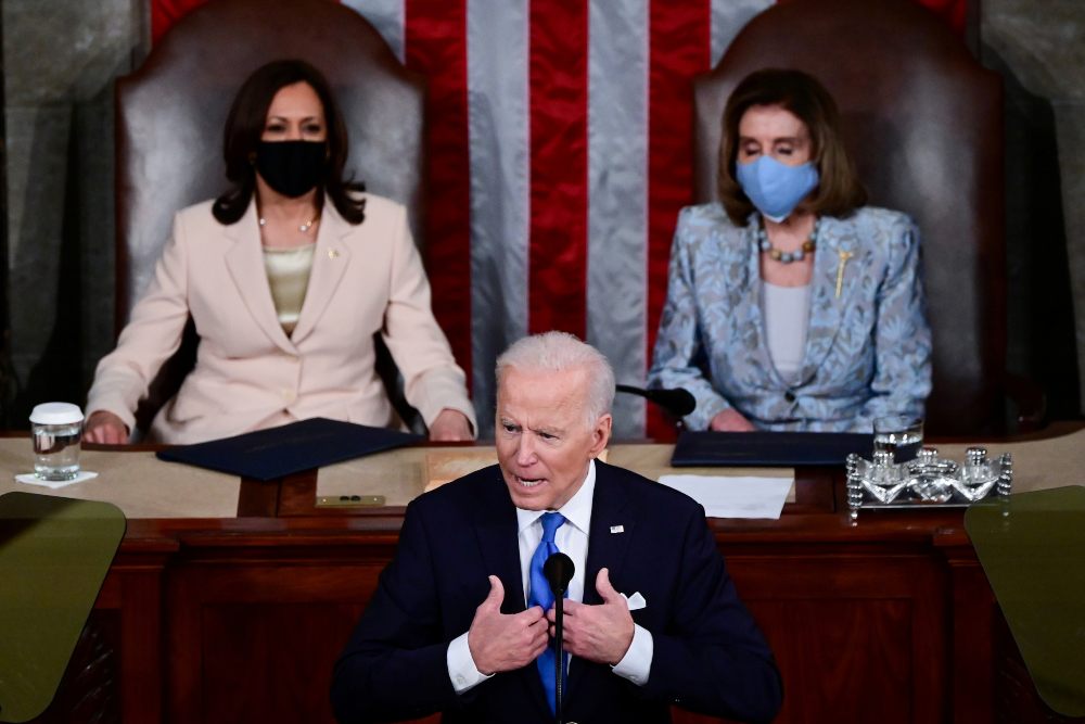 Biden defiende un proyecto de Gobierno muy social en su primer discurso ante el Congreso