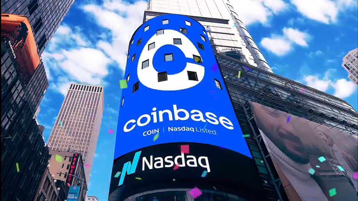 Coinbase, la primera plataforma de criptomonedas en bolsa, protagoniza un debut histórico