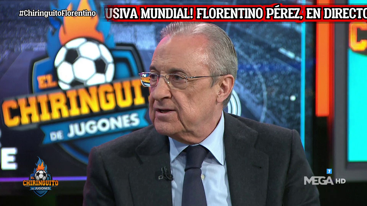 (VÍDEO) Las razones de Florentino Pérez para apostar por la Superliga: «Lo hacemos para salvar el fútbol»
