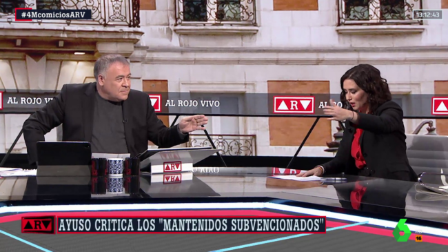 (VÍDEO) Los principales titulares de Ayuso en su entrevista con Ferreras en 'Al rojo vivo'