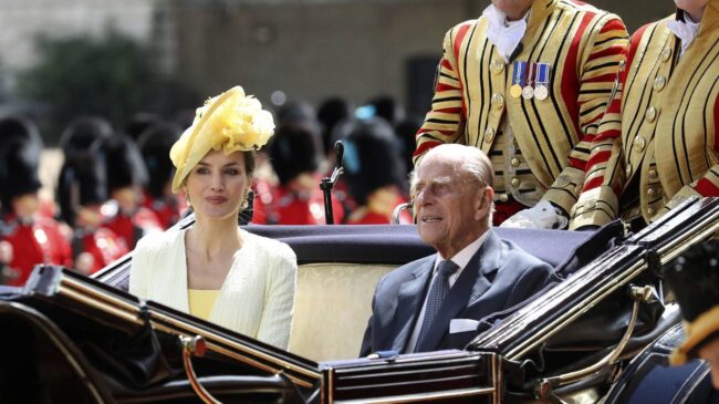Los Reyes reciben al embajador británico por la muerte del príncipe Felipe