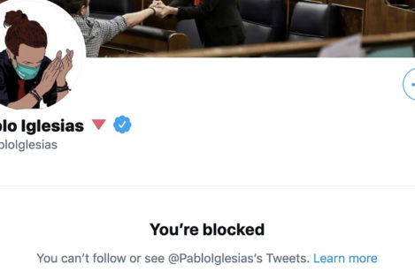 ¿Por qué me bloquea Pablo Iglesias?