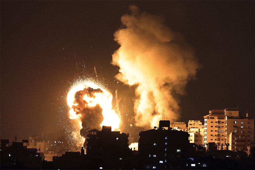 22 muertos en Gaza, incluidos nueve niños, cohetes sobre Israel y 500 heridos en Jerusalén
