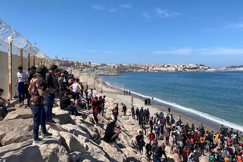 Marruecos cierra los accesos fronterizos e interrumpe el éxodo migratorio