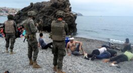 (FOTOGALERÍA) La llegada de miles de inmigrantes a Ceuta en imágenes