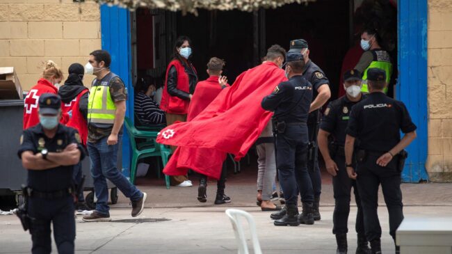 Atendidos en el hospital de Ceuta 629 inmigrantes, siete de ellos ingresados