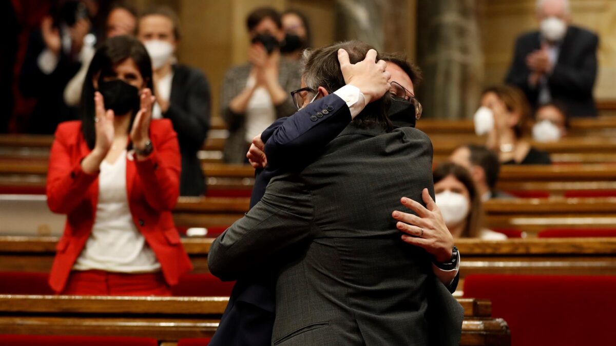 Pere Aragonès, investido nuevo presidente de Cataluña