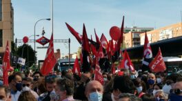 Alrededor de 4.000 personas protestan en Madrid contra el ERE de Caixabank