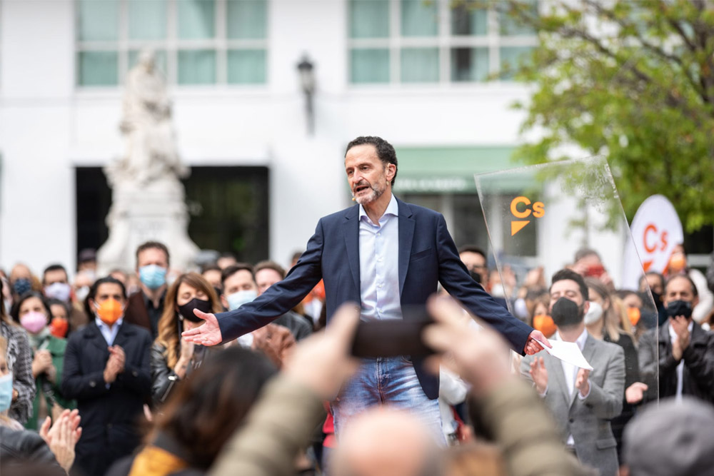 Arrimadas apuesta por Edmundo Bal y Daniel Pérez como vicesecretarios generales de Cs para «relanzar el centro liberal»