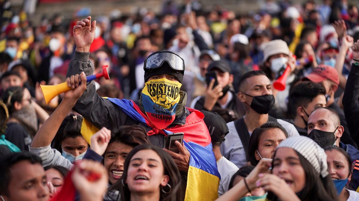 Miles de colombianos vuelven a las calles para protestar contra el Gobierno de Iván Duque