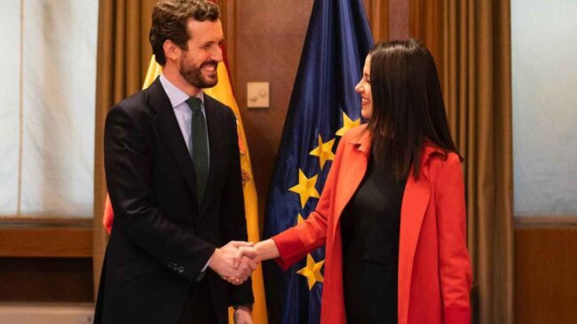 Casado y Arrimadas se reúnen tras la crisis por la moción de Murcia y las elecciones de Madrid