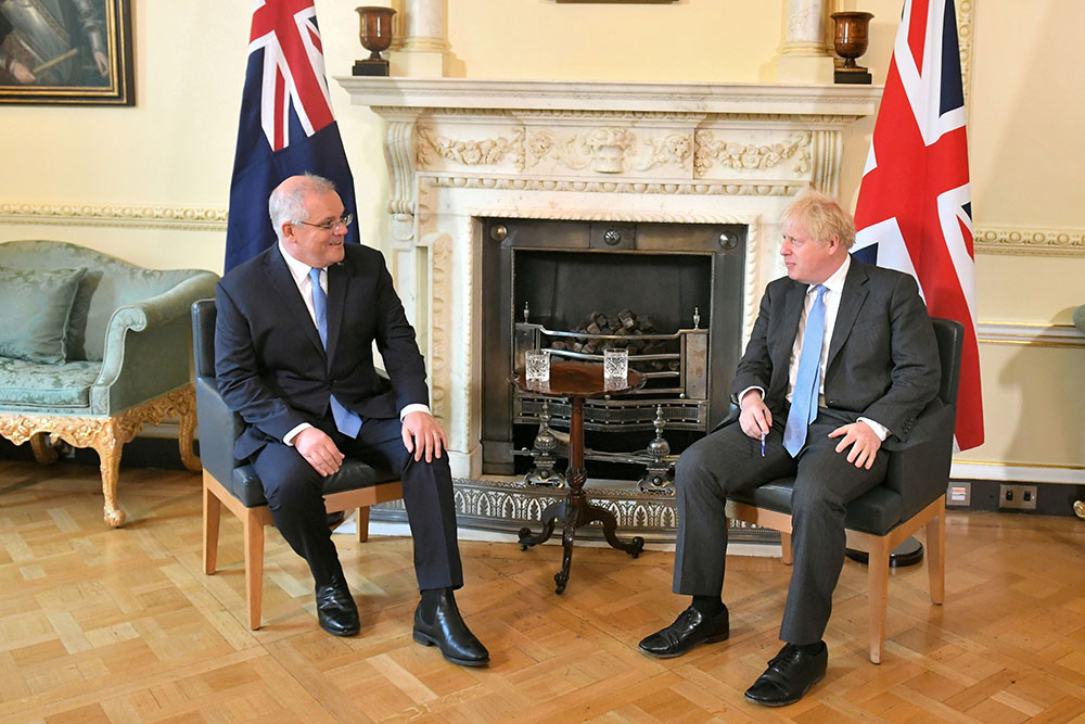 Reino Unido logra un «histórico» acuerdo comercial posbrexit con Australia