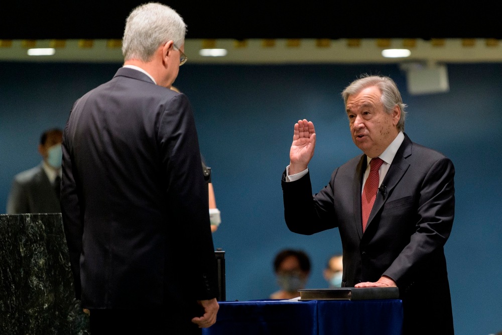 Antonio Guterres, confirmado para encabezar la ONU cinco años más