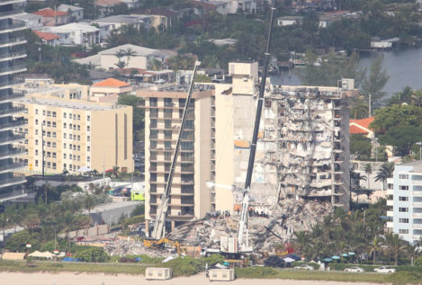 Rescatistas de Israel y México llegan a Miami para colaborar en el derrumbe del edificio que deja ya nueve muertos